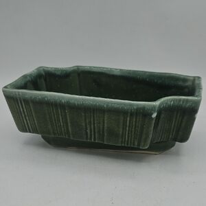Green USA Pottery Ceramic Planter Bowl